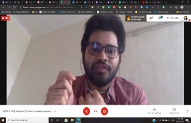 ACM-S hosted ACM-S 1.0 – Webinar-3 facilitated by Data Scientist-II at OYO 