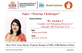 MBA Faculty invited to facilitate a Webinar on 