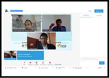 Faculty, Dept. of CSE delivers a Lecture at a Webinar organized by Shobit University, Meerut, UP