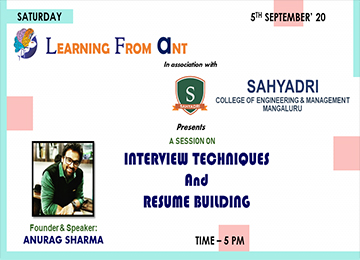 Training and Placement - Webinar on 