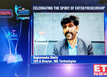 RDL Technologies Pvt. Ltd Bags the Start-up of the Year Award hosted by ET NOW- Leaders of Tomorrow