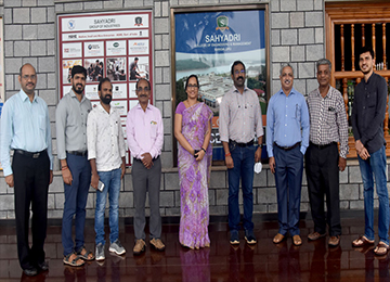 Executive Engineer of Minor Irrigation & Ground Water Development Div. visits Sahyadri