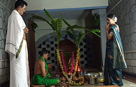Lakshmi Pooja held in Campus while Imparting Awareness about Diwali Tradition
