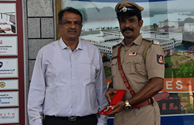 ASI-City Crime Branch (CCB), Mangaluru visited Sahyadri