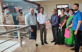 Sahyadri Team met The Police Commissioner of Mangaluru – Mr. N Shashikumar