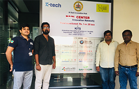 Team from Guru Nanak Dev Engineering College, Bidar visited Sahyadri New Age Innovation Network (NAIN) Center