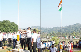 72nd Anniversary of the Republic Day Celebrated at Sahyadri