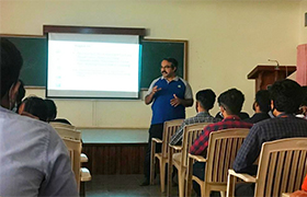 Dept. of Civil Engineering organized an Awareness Programme on “NAIN Projects - Interdisciplinary Projects - Opportunities for Civil Engineering Students”
