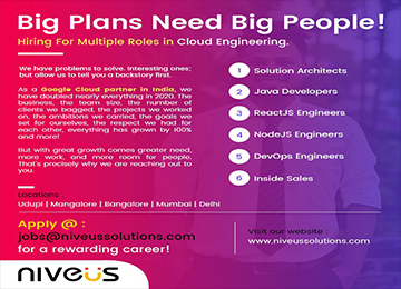 Placement and Training - Niveus Solutions hiring