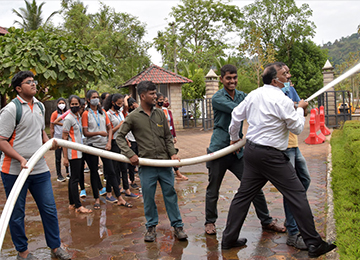 Fire, Safety and Emergency response training conducted for First-year Engineering Students