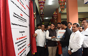 Karnataka Deputy Chief Minister Dr. C N Ashwathnarayan inaugurates the “Centre of Excellence” and “Innovation Hub” at Sahyadri