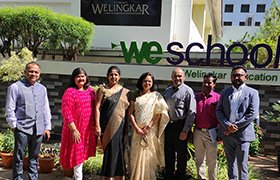 MBA Faculty Members visit Welingkar Education (WE School), Bengaluru