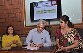 Sahyadri signs an MoU with ISTD Mangaluru/Udupi Chapter