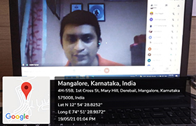 Student Counsellor invited as Resource Person by Canara Collage NSS unit for a Webinar on 