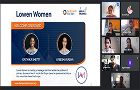 Team Lowen Women onboarded under the Nidhi Prayas Scheme at Deshpande Startups