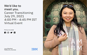 Placement and Training- Webinar on Career Transitioning by IBM