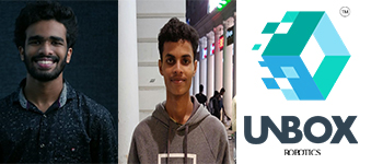 ECE students selected for Internship at UnboxRobotics Labs Pvt Ltd through TCE Industry Connect Program