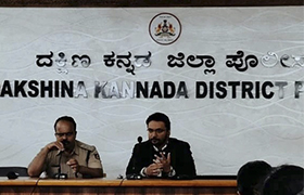 Dr. Prabhu delivers a lecture to the Police officers of the Western Range 