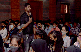 Dept. of ISE organized a Talk on “Leadership Development” for Second Year ISE Students