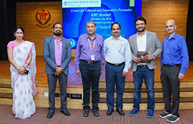 Dr. Prabhu addresses the staff of KMC Manipal on ‘Data Security for Healthcare’