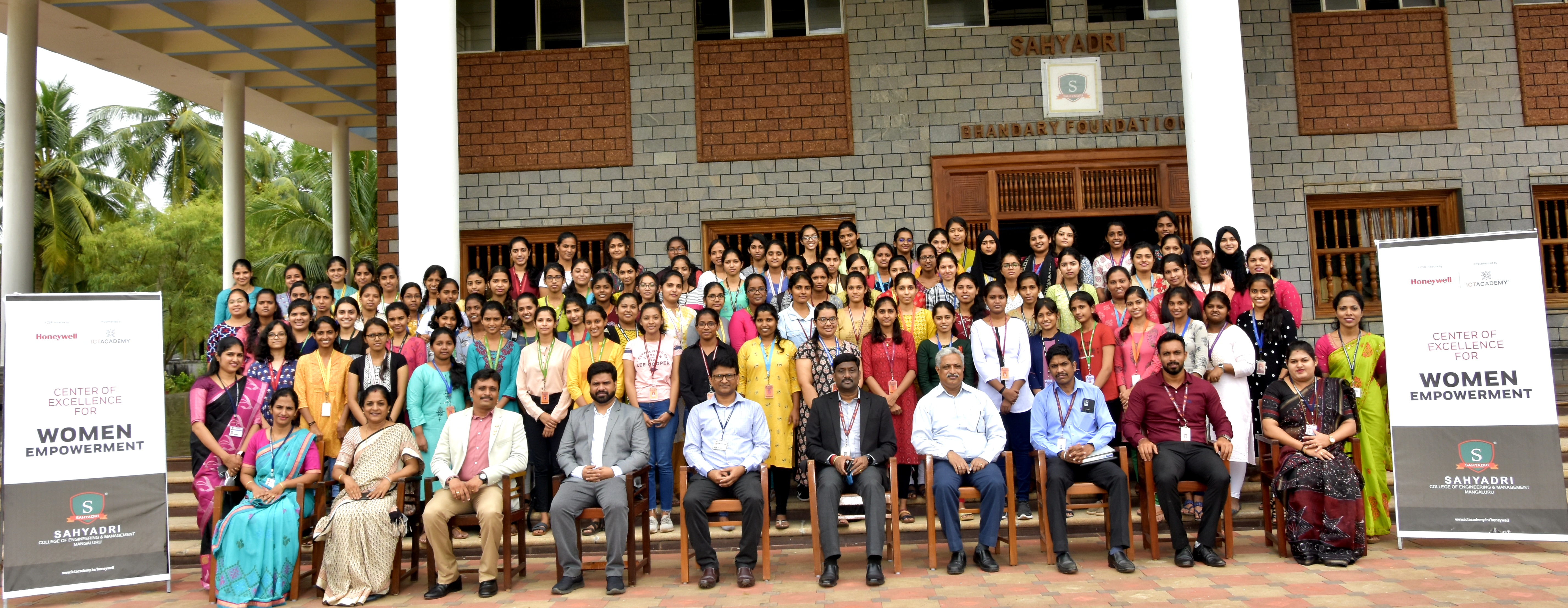 Honeywell CoE for Women Empowerment Inaugurated at Sahyadri by ICT Academy