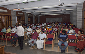 Chairman interacts with the Parents of new entrants to the Engineering program – 3rd Batch