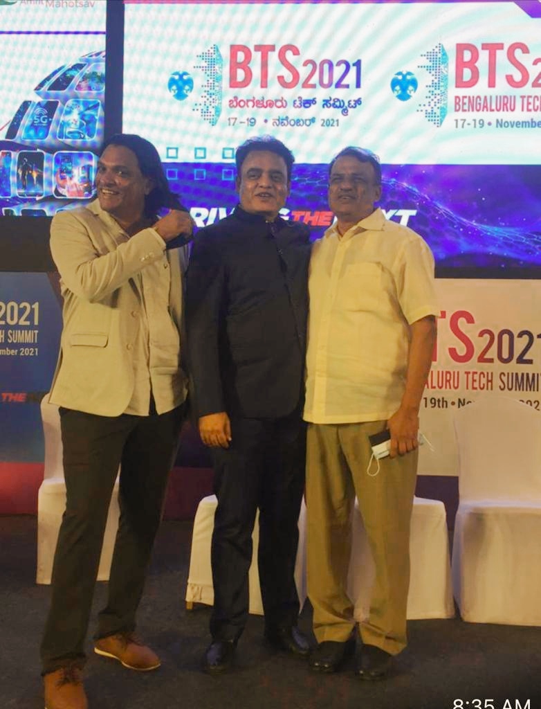 Chairman attends the Bengaluru Tech Summit 2021