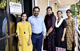 Distinguished Alumni:  Vindhya Kulal - Abhimo Technologies Pvt. Ltd