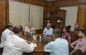 Placement and Training: Technodysis Leadership Team visits Sahyadri