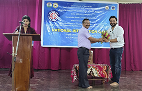 Dr. Prabhu addresses NSS student volunteers of 6 States