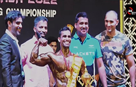 Sahyadri Multi Gymnasium Trainer outshines with two prizes in Body Building Competition