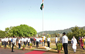 73rd Anniversary of Republic Day Celebrated at Sahyadri