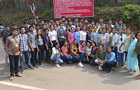 ISE students visited Varahi Underground Power House