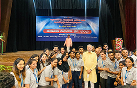 MBA Students attend an Interactive Session with the Speaker of Karnataka Legislative Assembly