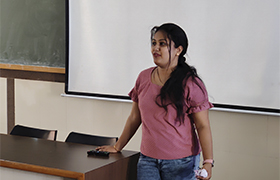 Alumna from MBA Batch 2015-17 Interacts with MBA students