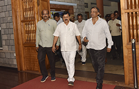 Hon'ble Minister of Home Affairs, GoK, visited Sahyadri