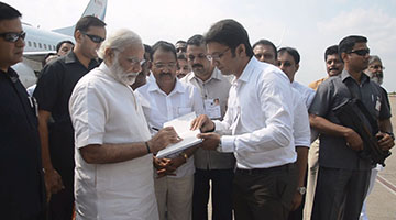 Dr. AnanthPrabhu interacts with PM Narendra Modi