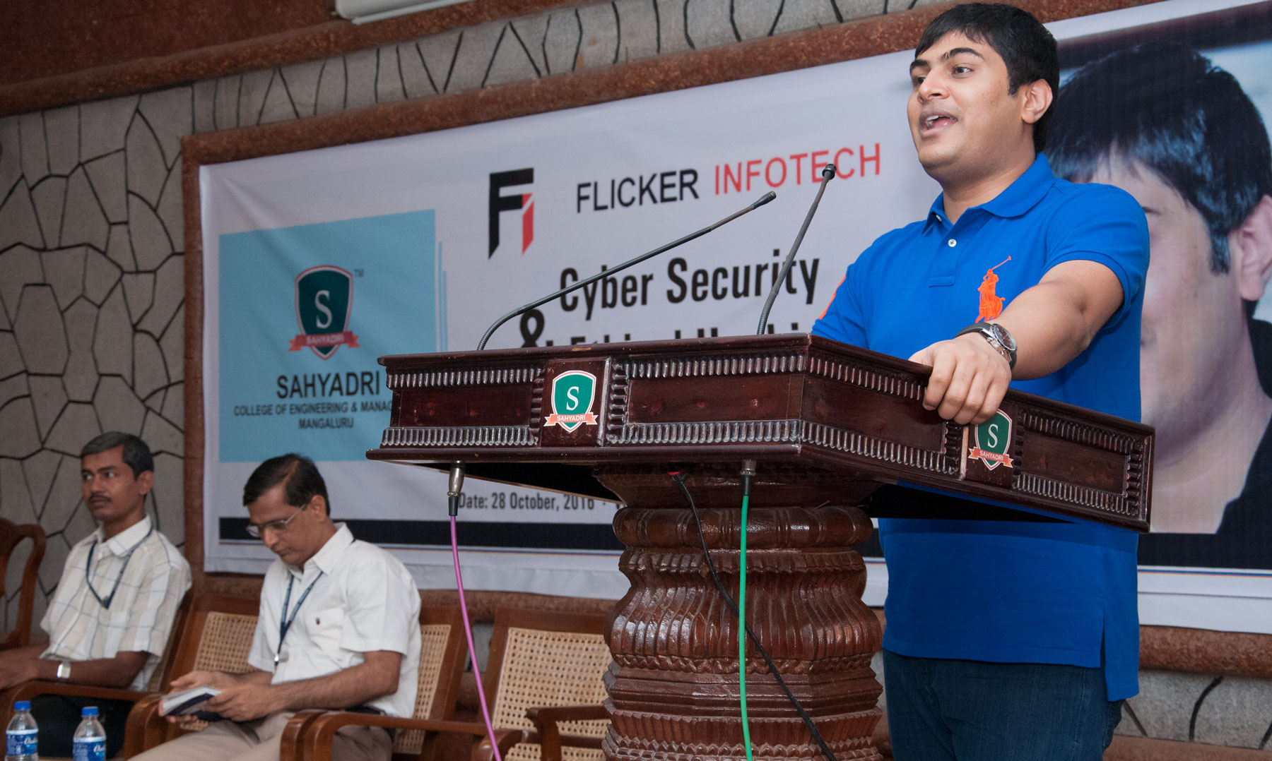 Flicker Infotech organizes a Workshop on Ethical Hacking facilitated by Ankit Fadia