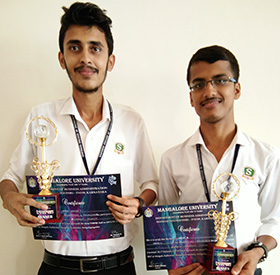 MBAs win 2nd place in Finance & HR Fest at Mangalore University