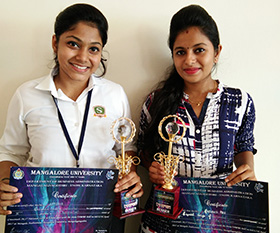 MBAs win 2nd place in Finance & HR Fest at Mangalore University