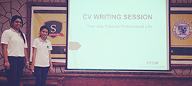 CV Writing Workshop facilitated by the MBAs	
