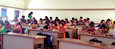 MBA - HR Students conduct Aptitude Test for 1st year MBA