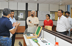 Dr. Sam Pitroda visits Sahyadri and interacts with students and staff