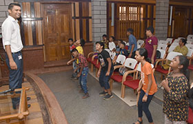 Students from TCIS visit Sahyadri Campus