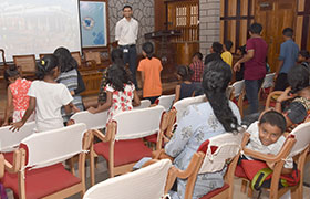 Students from TCIS visit Sahyadri Campus