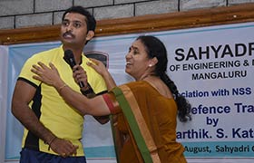 Sahyadri organizes Self Defence Training 