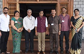 Mr. S L Boje Gowda, MLC of South-West Teacher’s Constituency visited Sahyadri