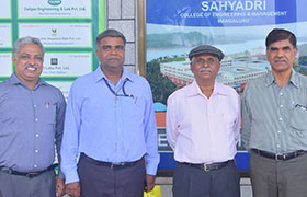 Former Chairman of Karnataka State Pollution Board visited Sahyadri 