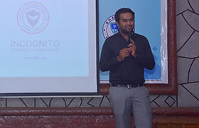 Directors of Incognito Forensic Foundation (IFF Lab) conduct sessions on Cyber security and Cyber Forensics 