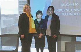Director-MBA visits Australia for Foreign collaboration